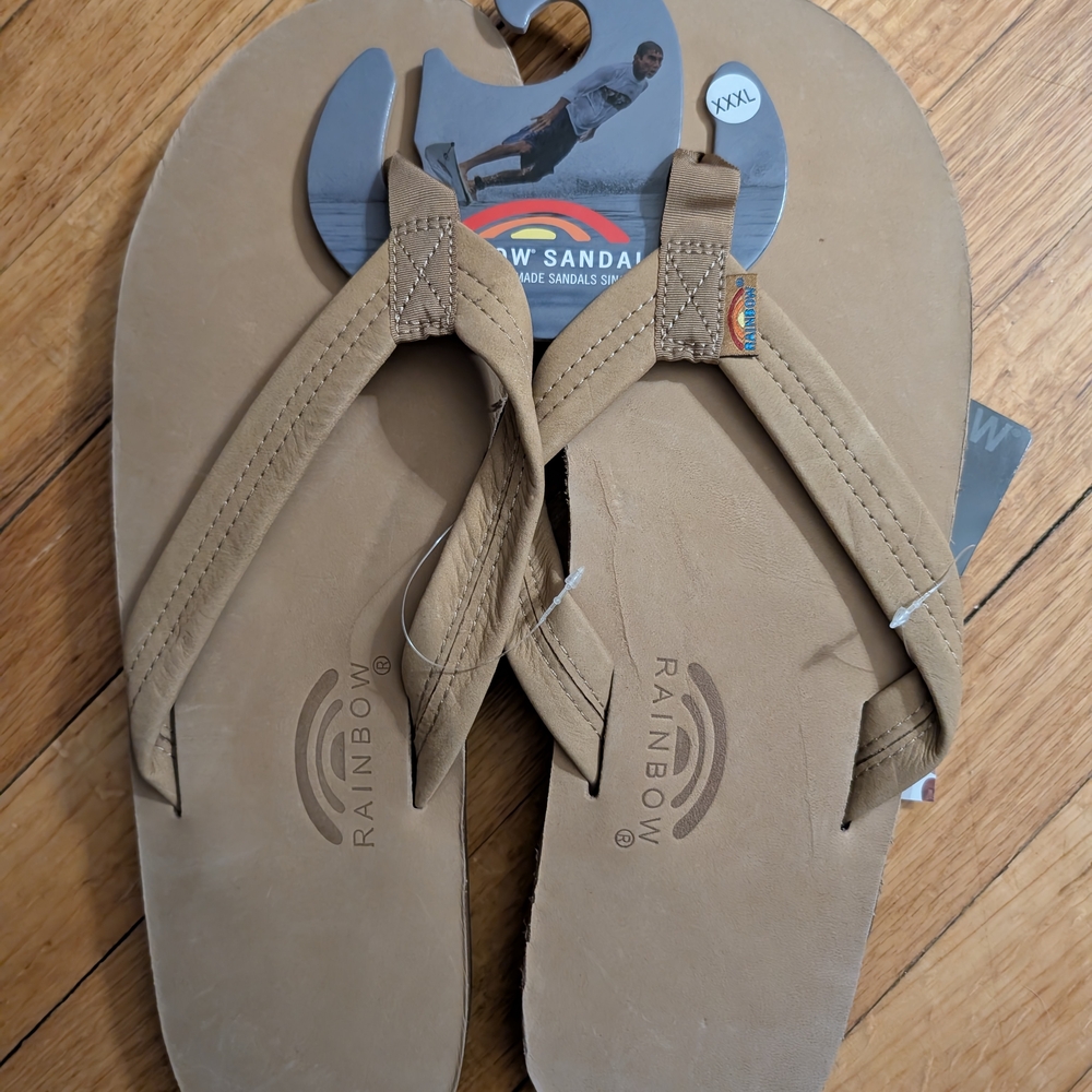 Rainbow Mens XXXL, Size: 13.5-15 Sierra Brown Sandal